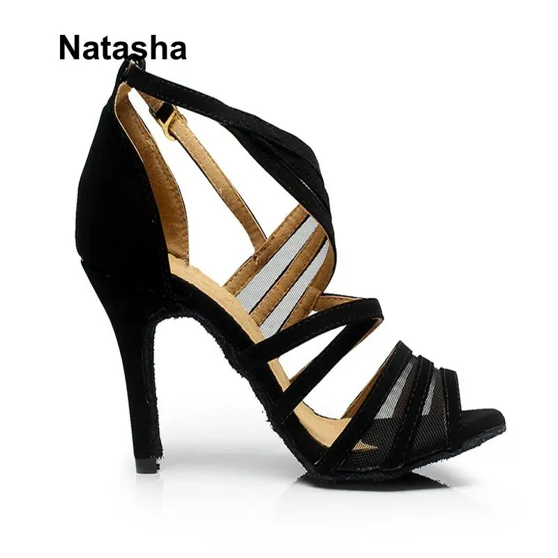 Обувь для латиноамериканских танцев Natasha национальный стандарт женские замшевые