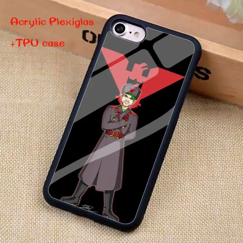 

Russia CCCP Soviet Union Phone Case For iphone 11 Pro Max X XR XS SE 2020 6S 7 8 Plus Acrylic Plexiglass TPU phone case