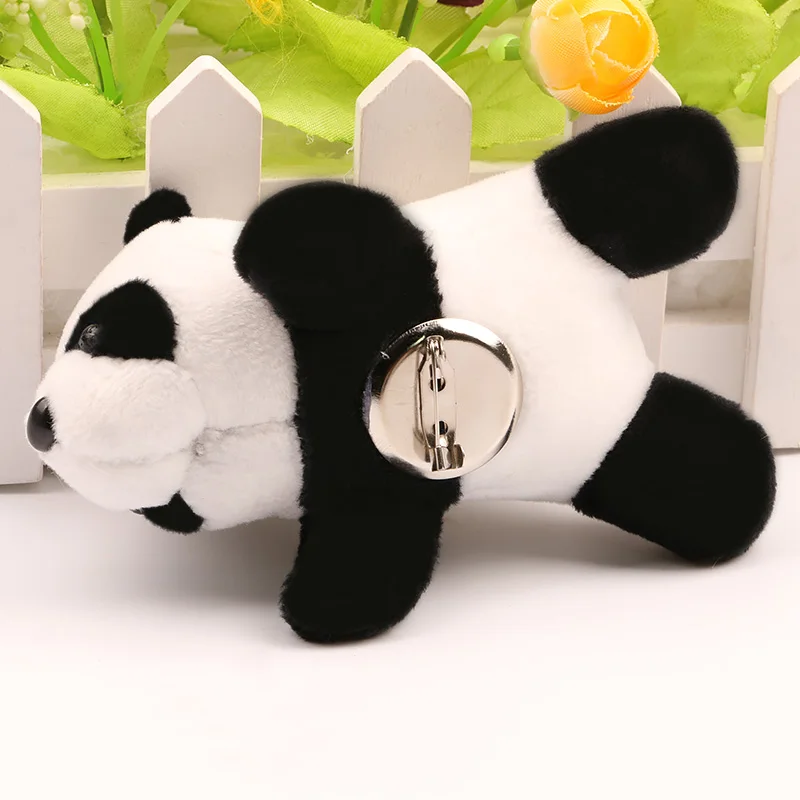 Cute Chinese Panda Shape Keychain Men Women Backpack Bag Pendant Plush Doll Couples Key Ring Gift Trinket Fashion Car Holder | Украшения и