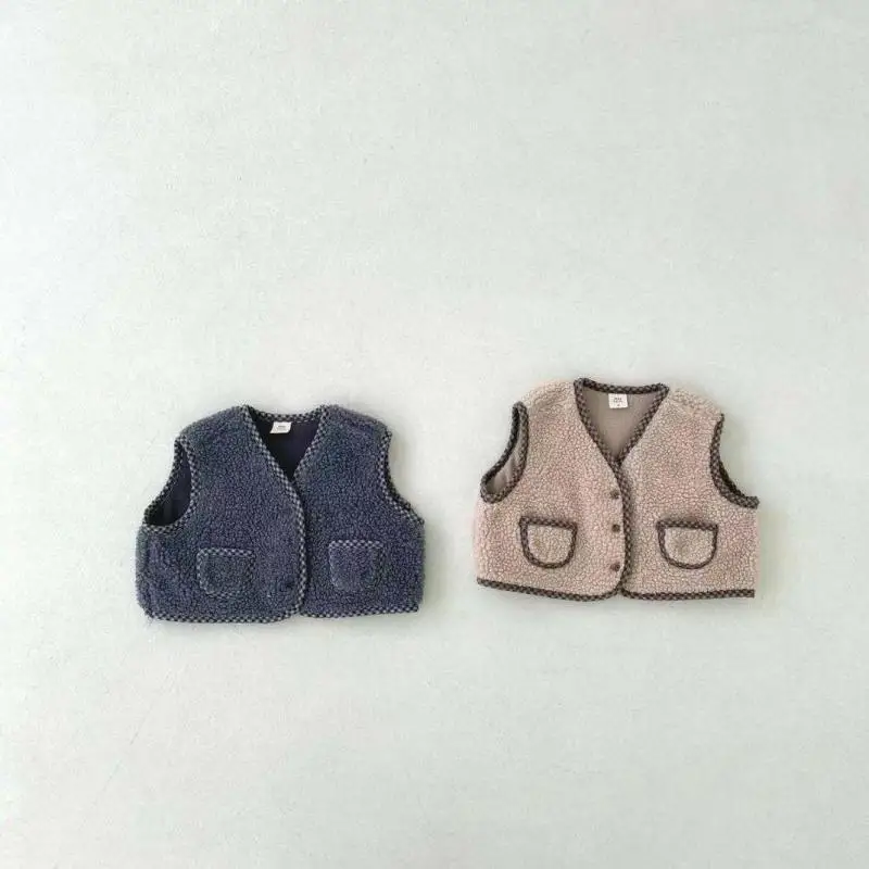 

2021 теплый жилет для маленьких девочек, зимний утепленный жилет для мальчиков, верхняя одежда для новорожденных, жилет, хлопковые куртки для ...