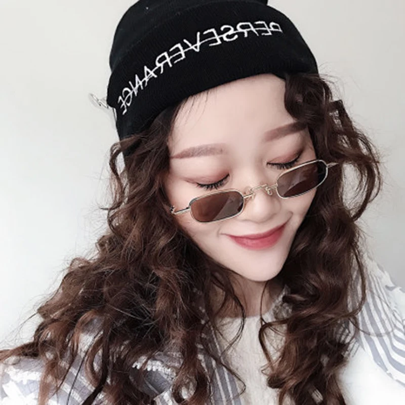 

Очки солнцезащитные унисекс квадратные, пикантные модные солнечные очки от известного бренда, в стиле ретро, с защитой UV400