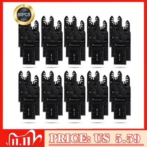 WHDZ Универсальный 50-54HRC реставратор Мультитул пильный станок Осциллирующий мульти инструмент режущие пилы для Bosh Fein набор ручных инструментов