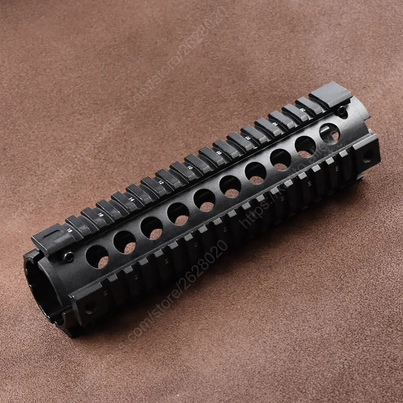 Модель 4/ar15 средняя длина дропшиппинг Quad Rail алюминиевые части 2 рельсы для охоты