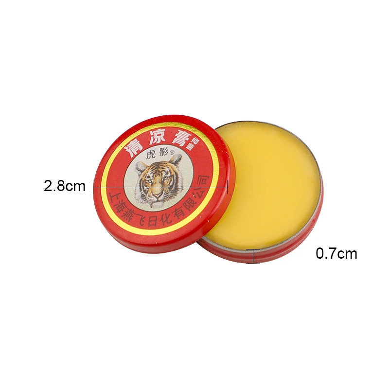 

10pcs/Set Tiger Balm Cooling Oil Natural HerbalExtract Anti-itch Cream Headache Dizziness Mosquito Repellent Refreshing Ointment