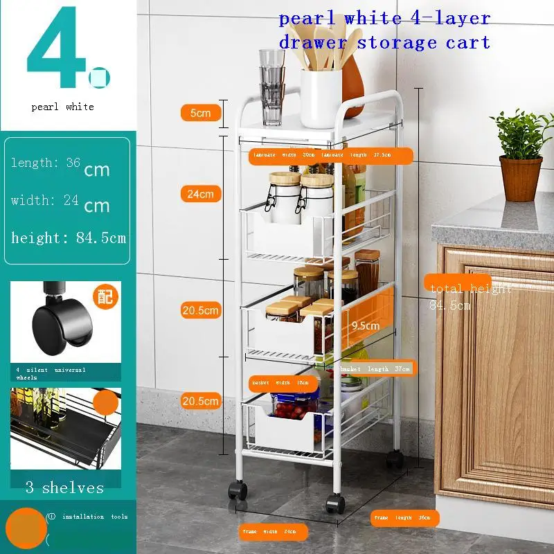 

Cuisine Utensilio Cozinha Estanteria Cosas Bathroom Articulos De Cocina Estantes Prateleira with Wheels Organizer Shelf