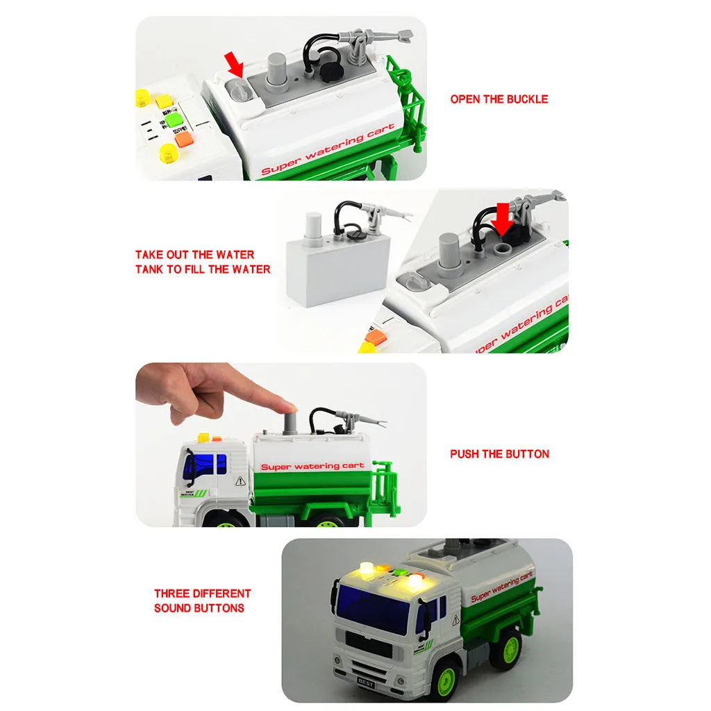 

Car Toys For Children Plastic Car Toys For Boys 1:20 Sprinkler Toy Car Children's Birthday Gift Christmas Gift W927