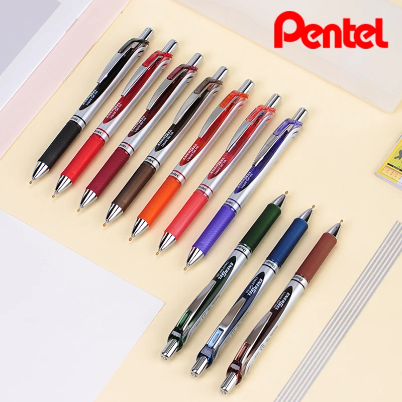 Japanese Pente Energel BLN75Z 20th Anniversary Limited Gel Pen 20 Colors Smooth Quick-drying Press Pen Office School Supplies