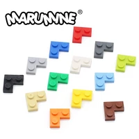 marumine 2x2 corner plate bricks 100pcslot diy classic building blocks bulk accessories parts moc educational toys for children