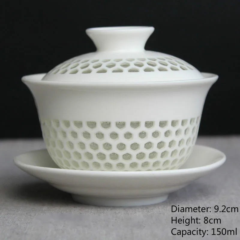 Китайская чаша для чая сотовый керамический гайвань кунг фу чайные чашки и