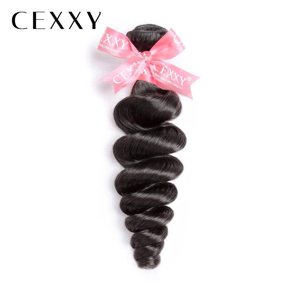 [CEXXY] OneCut волосы свободная волна "-40 дюймов P бразильские Волосы remy натуральный Цвет человеческие волосы плетение пучки волос 1/3/4/5/10 шт/партия