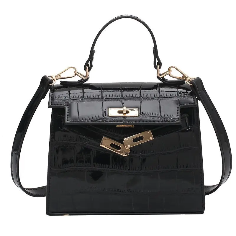 

2021 Small Bag New Trendy Paint Leather Sense Single Shoulder Handbag Messenger Ins Western Style