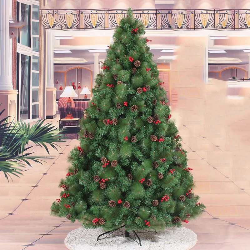 

Encrypted Luxury Christmas Tree With Pine Cones Home Decoration Accessories Festival Party Atmosphere Props Xmas Christmas Tree