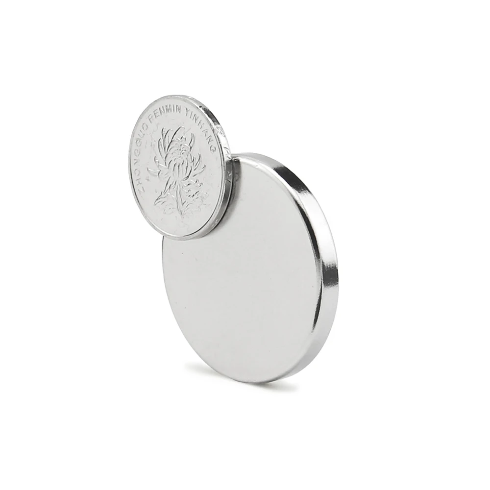 Редкоземельный магнит NdFeB супермощный круглый Неодимовый Диск диаметр 35 мм x 5 1/2