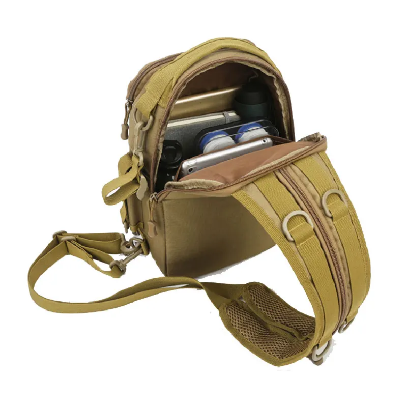 Мужская тактическая Наплечная Сумка военный армейский рюкзак с модулем Молле