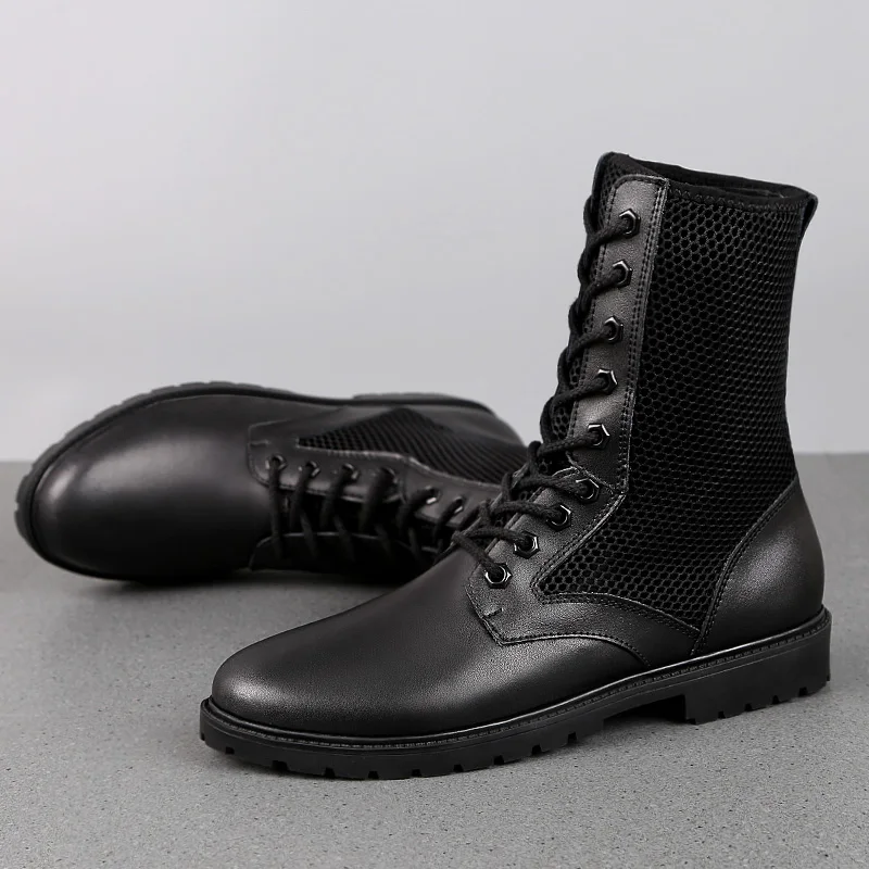 

Casual Sports Shoes Mens Boots Casual Men Leather Shoes Man Men's For Fashion Sneakers 2020 Leisure Hot Sale Causal