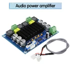 TPA3116D2 XH-M543 120 Вт + 120 Вт 2,0 канальный цифровой стерео аудио усилитель мощности, плата постоянного тока 12-26 В, модуль усилителя класса D, 1 шт.