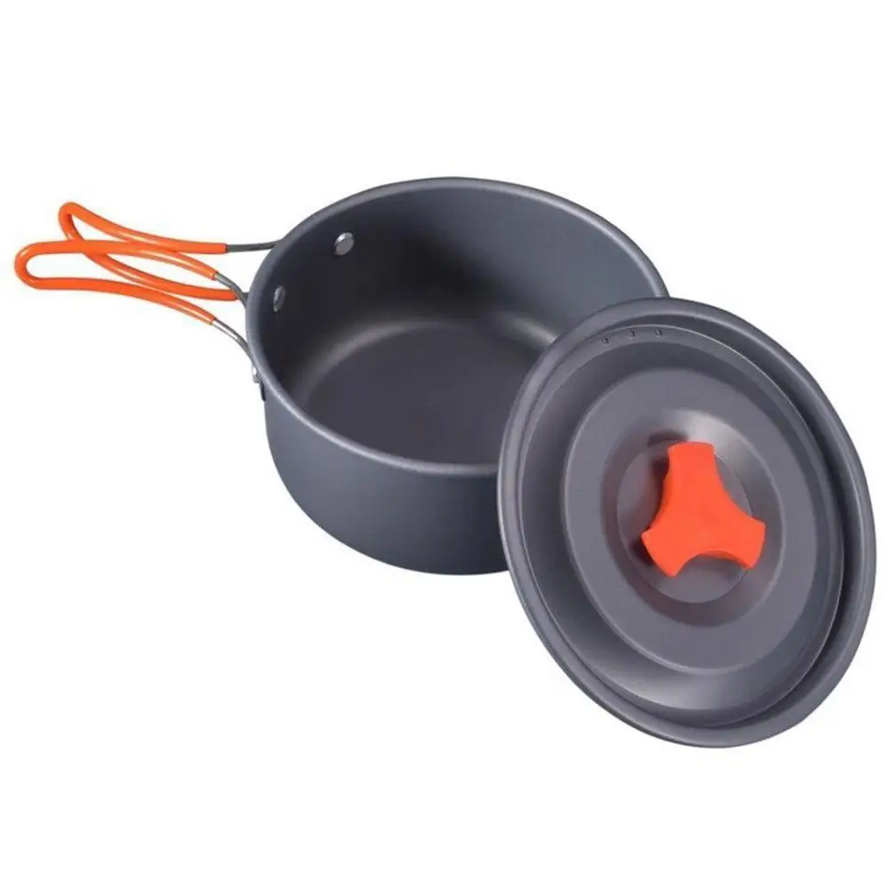 8 шт. походная кухонная посуда для пикника набор кастрюль GL|Столовые приборы