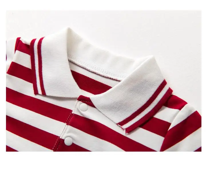 Одежда для новорожденных малышей Футболка с длинными рукавами на весну и осень