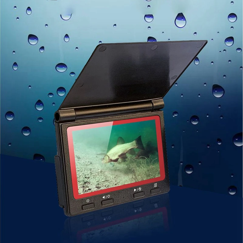 Рыболовная камера фиксированная на удочке подводный видео рыболокатор монитор 30