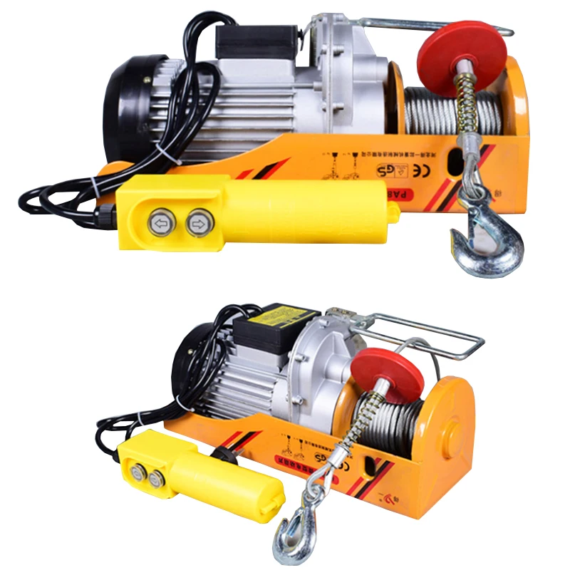 100/200 кг Электрический подъемного кабель провода подвесной кран для мастерской