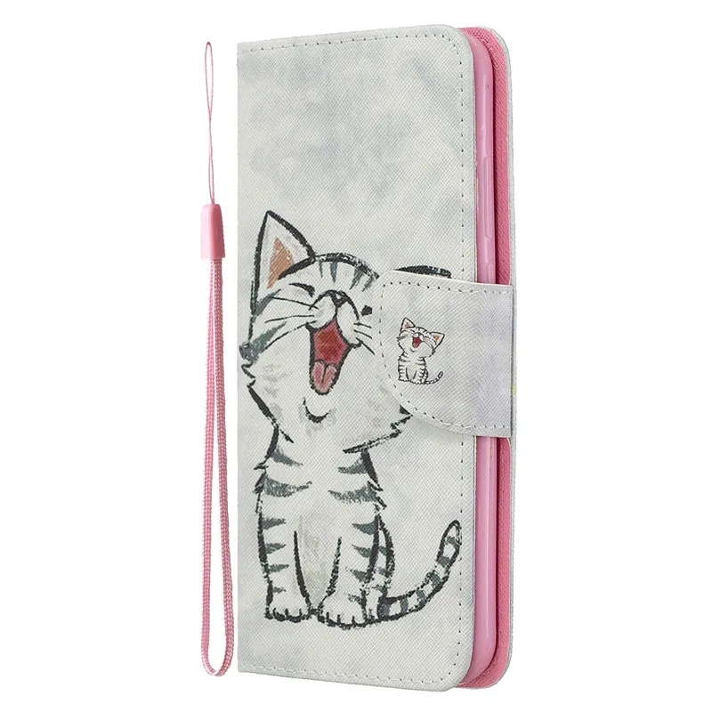 Huawei Y6 Case Leather Case on For Coque Huawei Y6 Cover for Huawei Y 6 Y6 Prime Case Fundas Wallet Cover