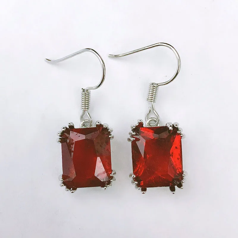 

Hot sale exquisite personality simple style multicolor retro earrings acrylic geometric earrings