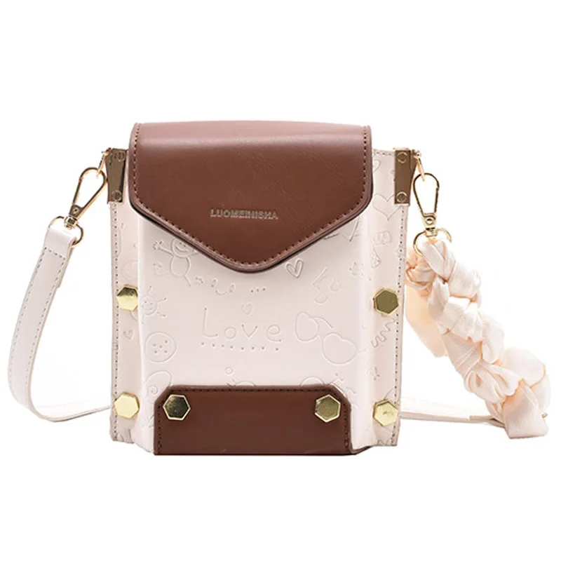 

2021 Trendy Mini PU Leather Crossbody Shoulder Totes Bags for Women Lady Luxury Chain Branded Handbags and Purses