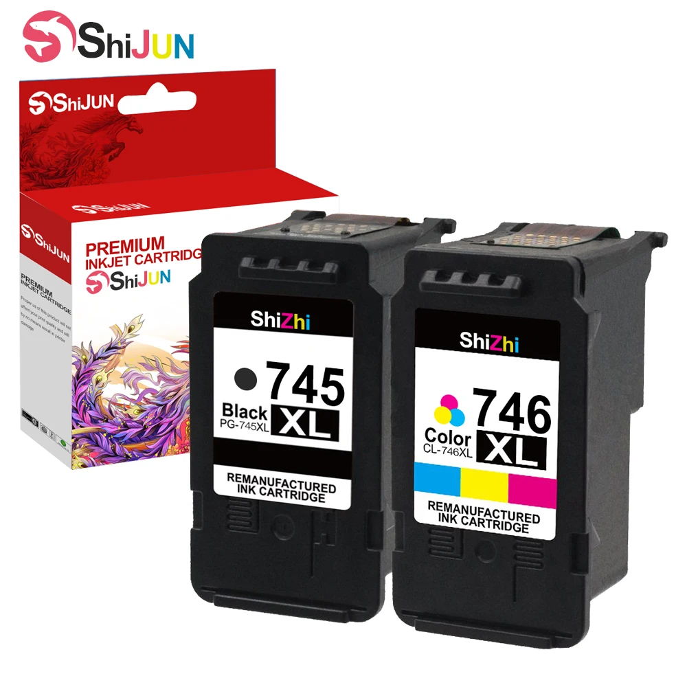 Чернильный картридж SHIJUN PG745 CL746 совместимый с PG 745XL CL 746xl для принтера Canon PIXMA MG2570
