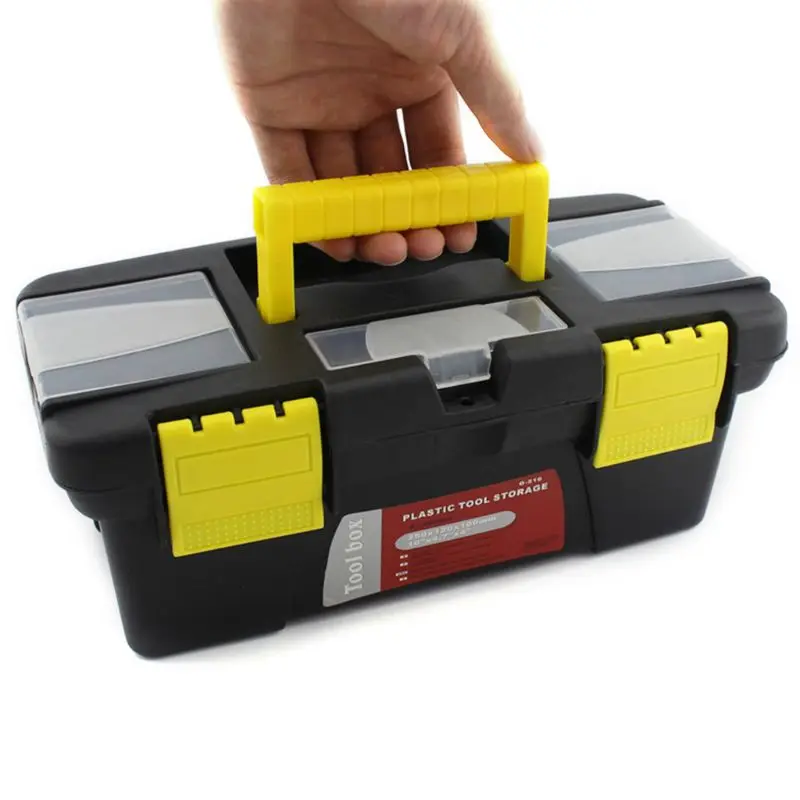 

Portable Hardware Storage Box Repair Tool Box Case Multi-Function Home Toolbox
