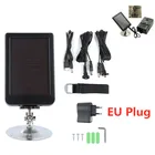 Открытый Панели солнечные Зарядное устройство EU Plug Охота Trail зарядные устройства Камера Зарядное устройство для Suntek HC-300M HC300 HC-500m Охота Камера