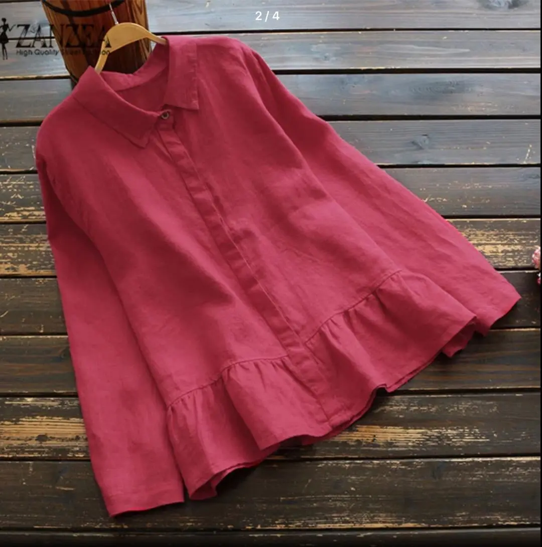 

New Autumn Lapel Long Sleeve Women Loose Shirt Womens Tops and Blouses Korean Fashion Clothing