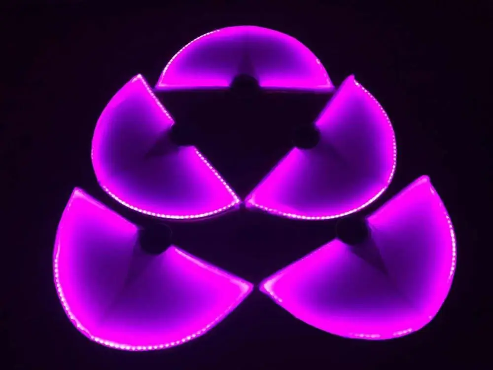 Фанаты со светодиодсветильник для танцев шоу вечеринок ночных клубов |