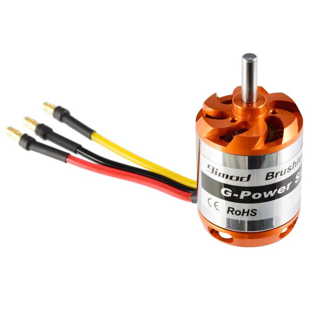 Motor Outrunner sin escobillas 9imod D3548 1100KV 2-5S para Mini multic&oacute;pteros RC, avi&oacute;n, novedad-1
