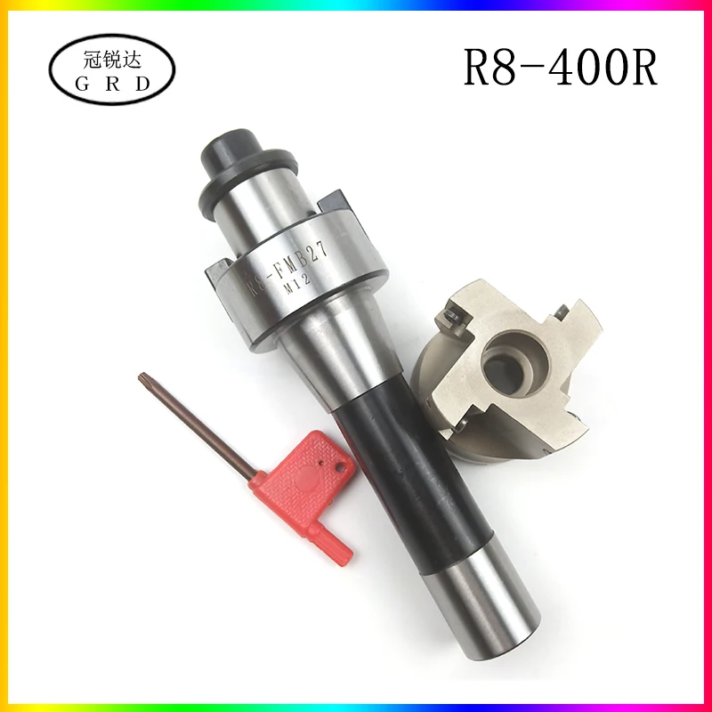 1 комплект шпиндель с хвостовиком R8 FMB22 FMB27 FMB32 300R 400R 50L 63L фреза головка BAP300 BAP400