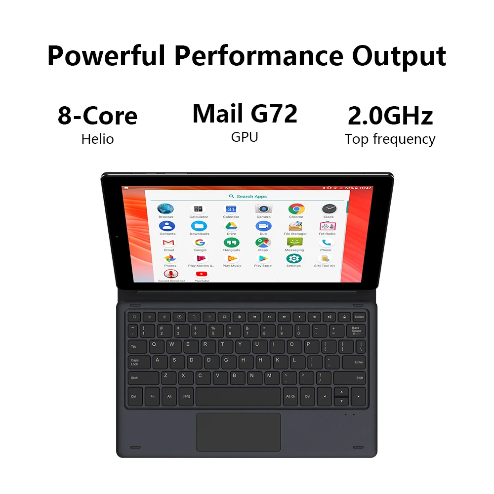 Планшет CHUWI HiPad X 10 1 дюйма FHD Android 0 Восьмиядерный процессор Helio MT8788 4 Гб ОЗУ 128 ПЗУ 4G LTE