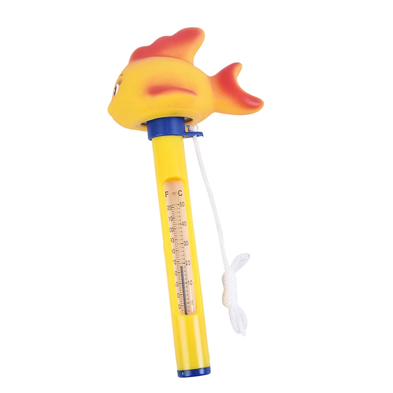 

Shark Duck Floating Pool Water Temperature Thermometers String For Outdoor & Indoor Swimming Pools