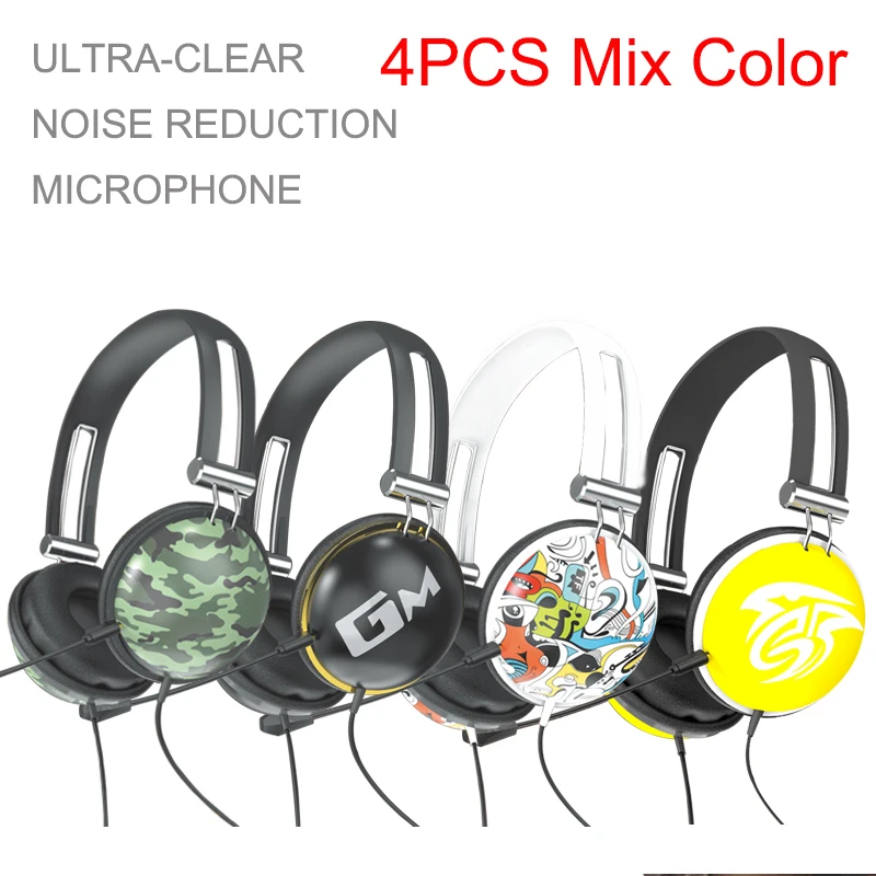 

3.5mm Graffiti Headphone Gamer For PS4 PS3 Xbox Switch Headset Surround Sound