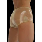 Прозрачные мужские латексные трусы-боксеры, резиновые трусы, нижнее белье ручной работы для мужчин и женщин, мужчин