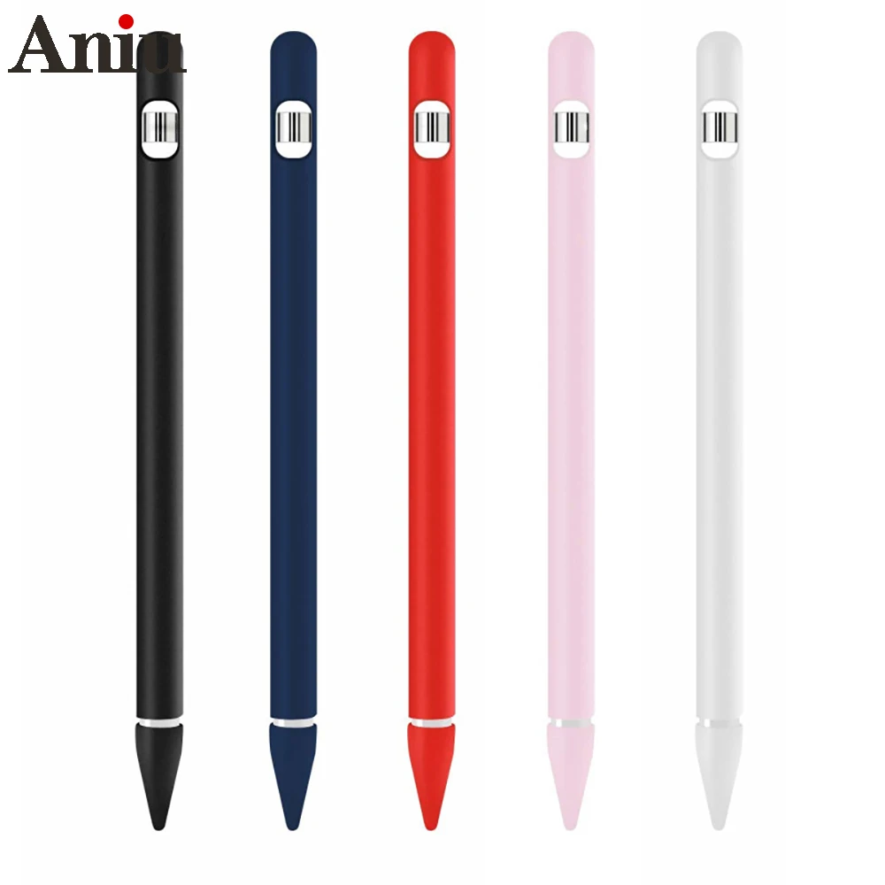 

Силиконовый чехол-карандаш для Apple Pencil 1, портативные аксессуары, эластичный держатель для стилуса с наконечниками