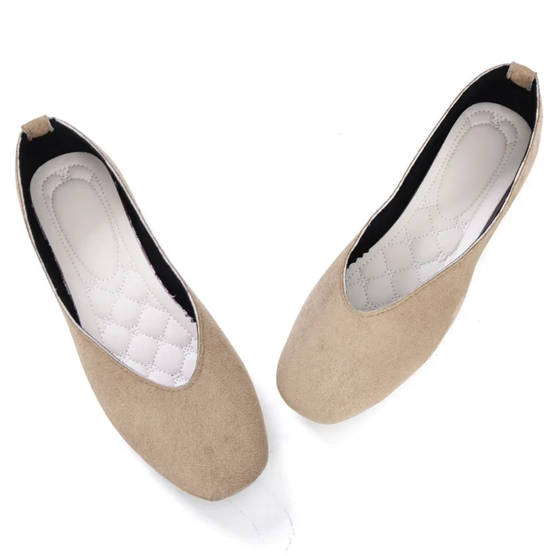 HEE GRAND/Женская обувь из флока на плоской подошве Замшевые женские Модные