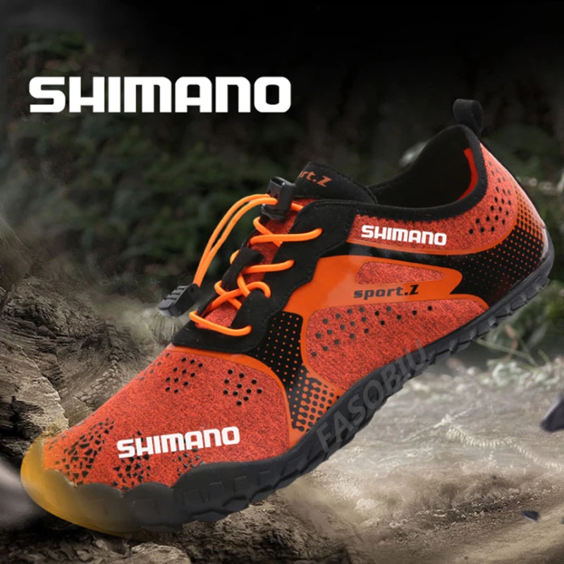 

Shimano Fishing Wading Shoes 2021 Men Women Anti-skid Outdoor Waterproof Quality Large Size Walking Camping Sport Fishing Shoes