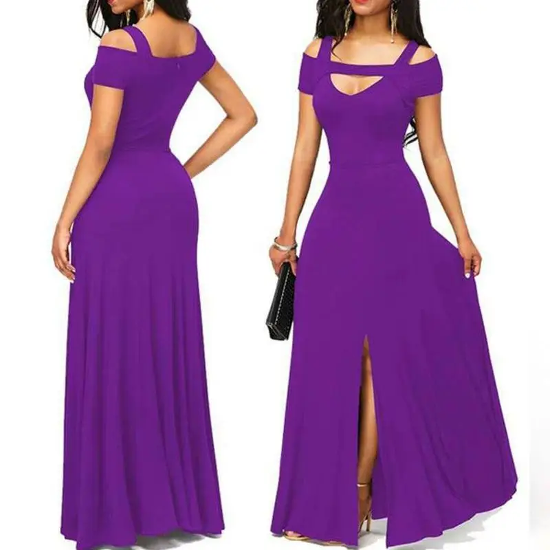 Новинка 2019 женское платье с v-образным вырезом без бретелек длинная юбка вечернее