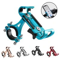 anti slip aluminummountain bike holder fit 3 5 6 5 inches mobile phones support motorcycle handlebar stand bike accessories