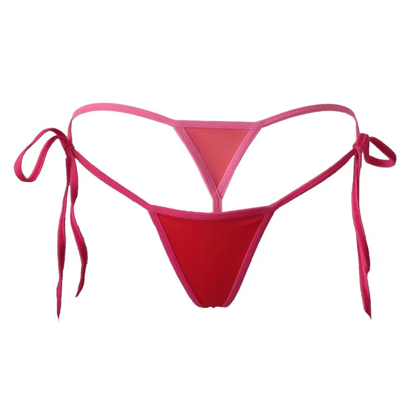 Пикантные мини микро бикини стринги бандаж жевательные плавки Танга G струны с