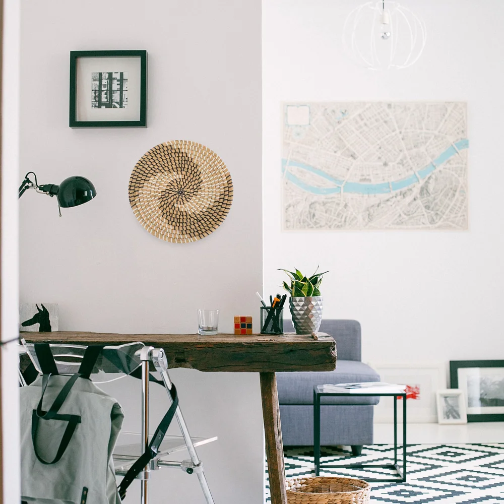 

3pcs Woven Wall Decorations Weaving Pendants Wall Ornaments Woven Adornments