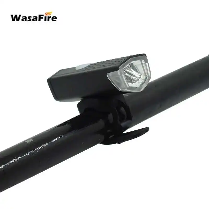 WasaFire USB Перезаряжаемый велосипедный передний светильник водонепроницаемые