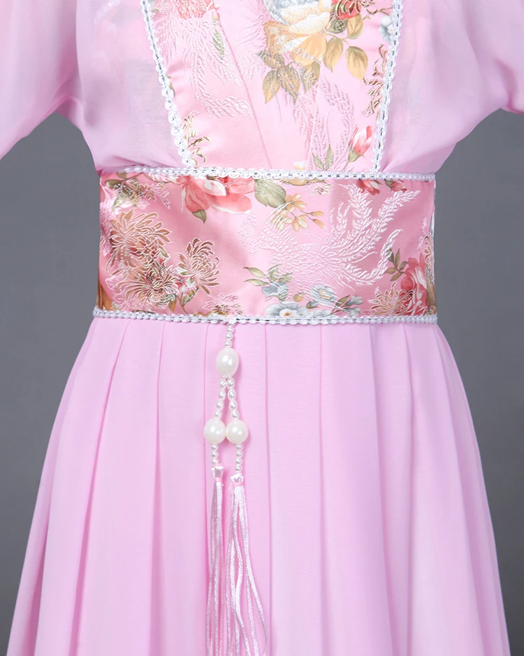 Детский карнавальный костюм фатиновое платье в винтажном китайском стиле |