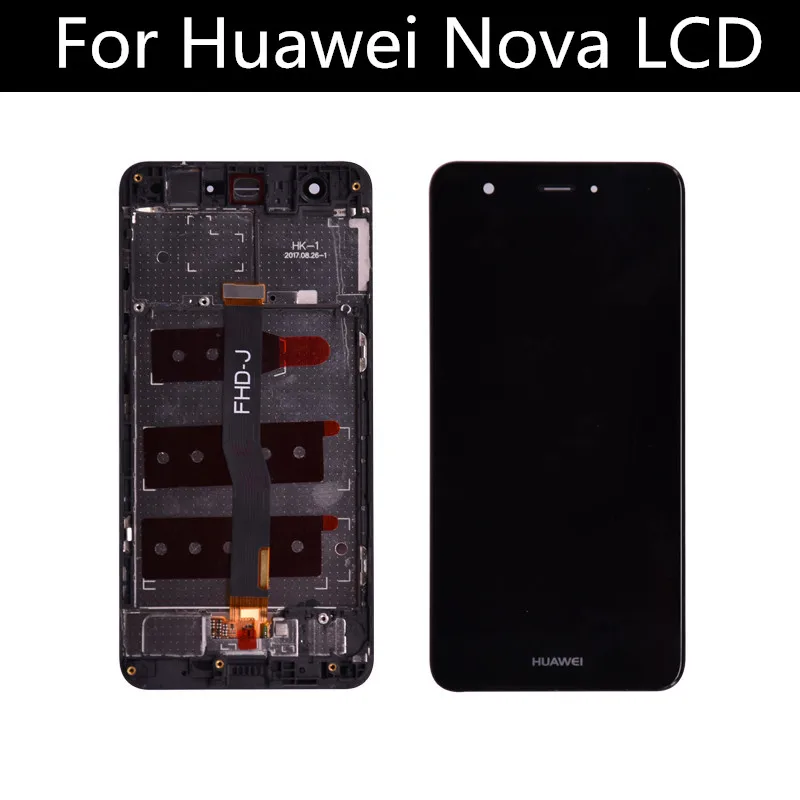 Оригинальный Для huawei Nova ЖК-дисплей Дисплей дигитайзер сенсорный экран Экран CAN-L01