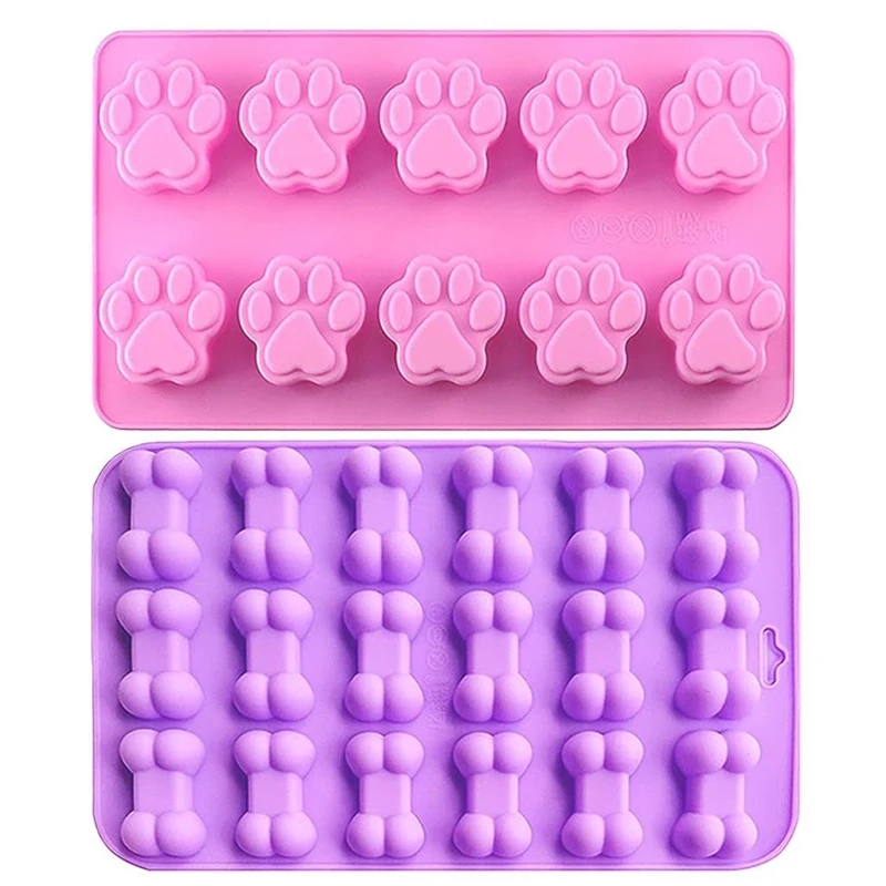 Силиконовая форма с мультяшным котом когтями медвежьими лапами костяшками