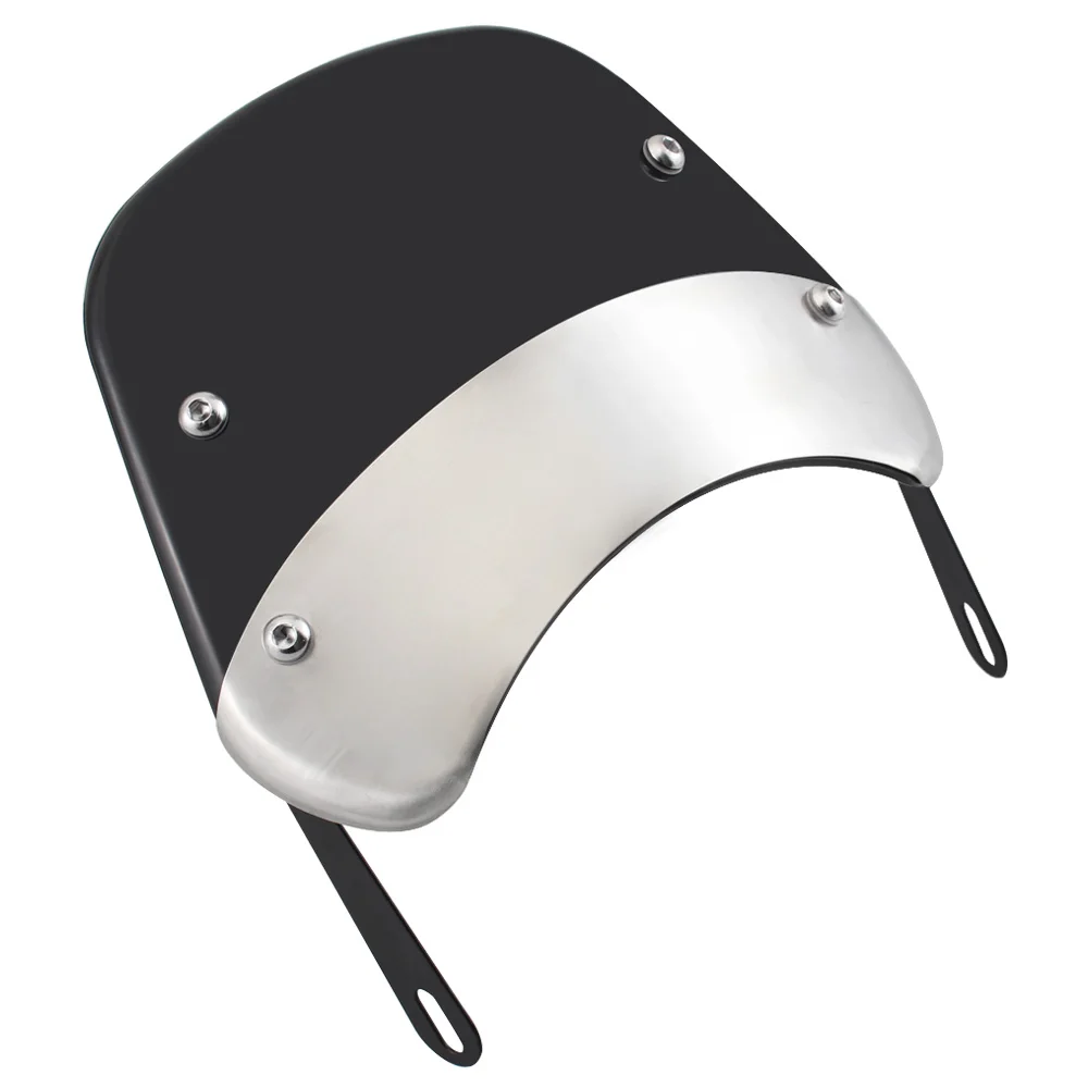 5- 7 &quotЧерный Ретро лобовое стекло компактный спортивный отражающий козырек